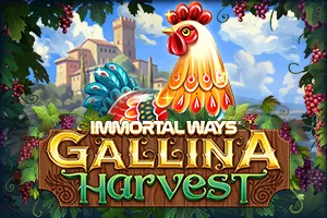 Playtech : Immortal Ways Gallina Harvest - BEERSLOT365