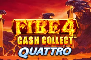 Playtech : Fire 4: Cash Collect Quattro - BEERSLOT365