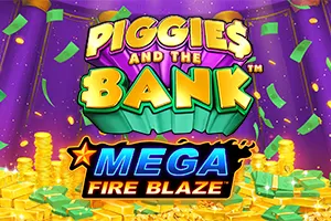 Playtech : Mega Fire Blaze: Piggies and the Bank™ PPJP - BEERSLOT365