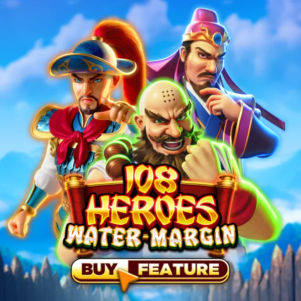 Microgaming : 108 Heroes Water Margin - BEERSLOT365