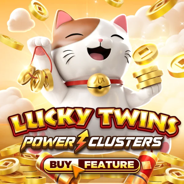 Microgaming : Lucky Twins PowerClusters - BEERSLOT365