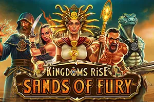 Playtech : Kingdoms Rise: Sands of Fury™ - BEERSLOT365
